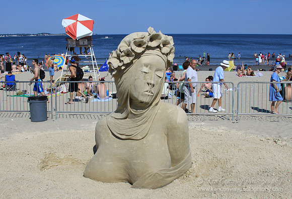 Revere Beach Sand Sculptures