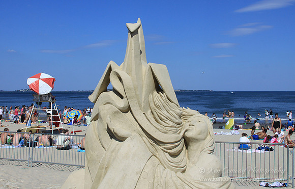 Revere Beach Sand Sculptures