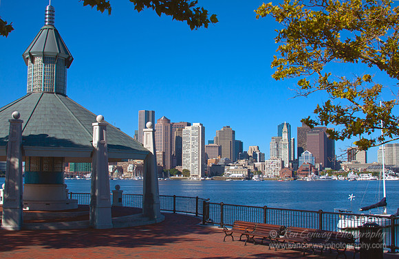 Boston City Skyline