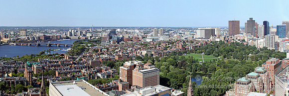 Boston MA panorama