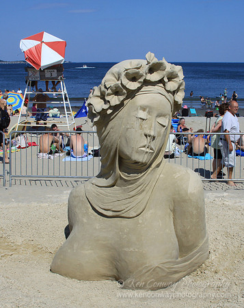 Revere Beach Sand Sculptures
