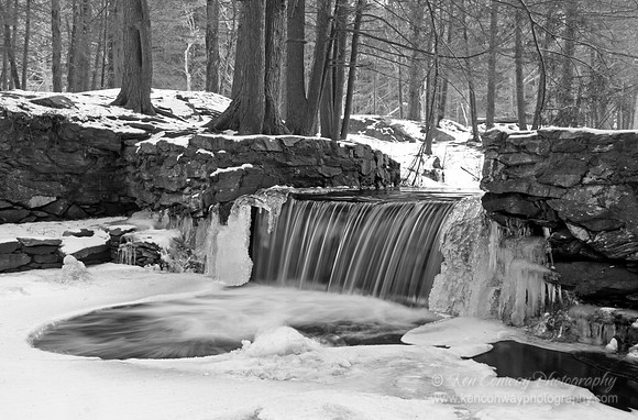 Broadmoor Audubon Sanctuary Waterfall