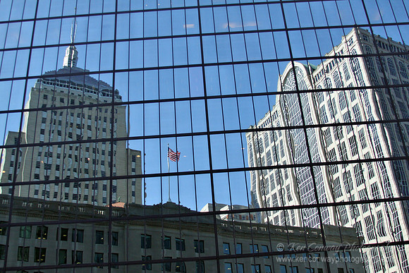 Tower Reflections