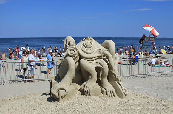 Revere Beach Sand Sculptures