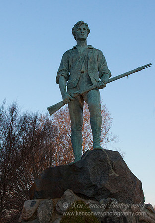 Lexington Militia Statue