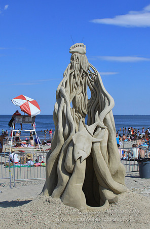 Revere Beach Sand Sculptures