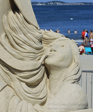 Revere Beach Sand Sculptures
