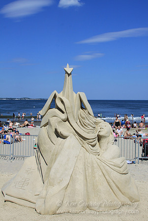 Revere Beach Sand Sculptures